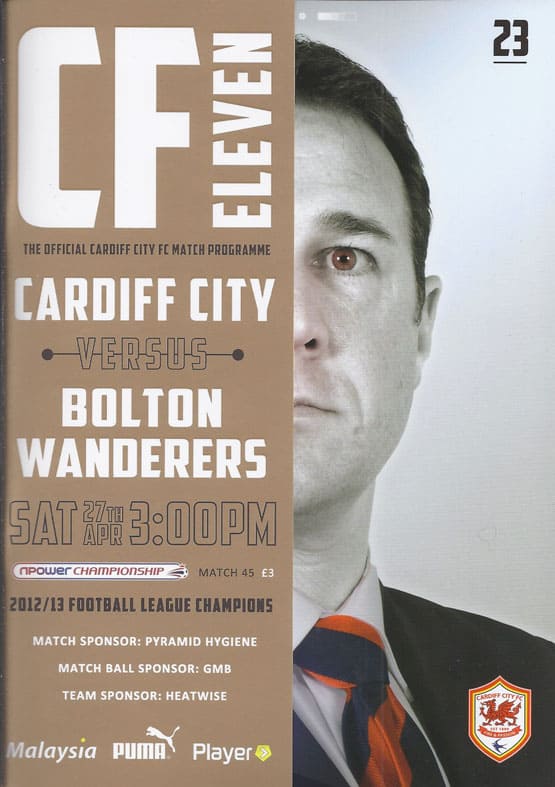 Cardiff City FC v Bolton Wanderers FC